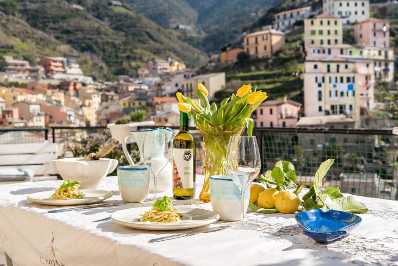 Villino Caterina House: Big Terrace Seaview Apartment Riomaggiore Exterior photo