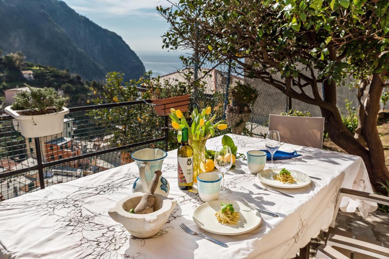 Villino Caterina House: Big Terrace Seaview Apartment Riomaggiore Exterior photo