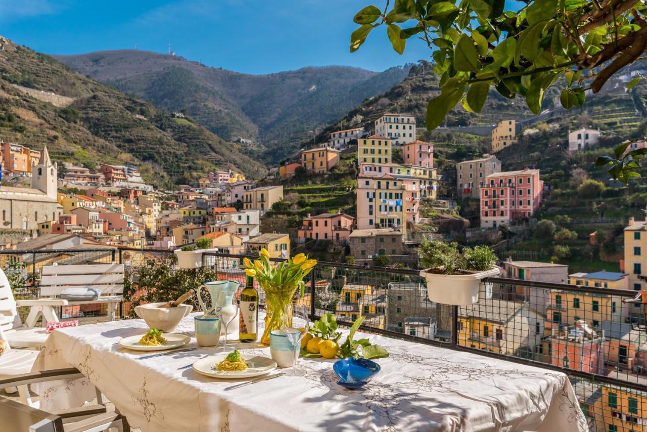Villino Caterina House: Big Terrace Seaview Apartment Riomaggiore Exterior photo