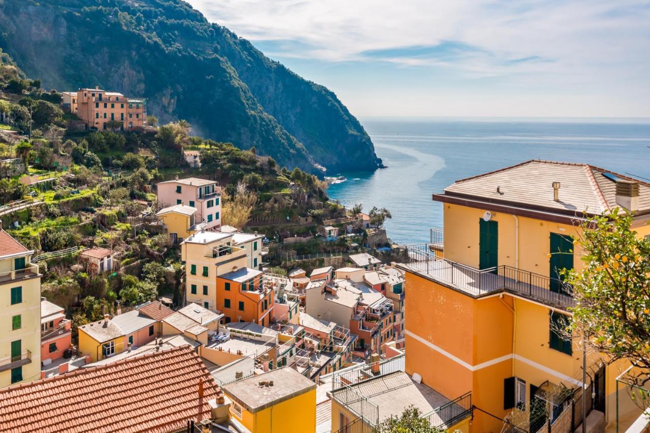 Villino Caterina House: Big Terrace Seaview Apartment Riomaggiore Exterior photo
