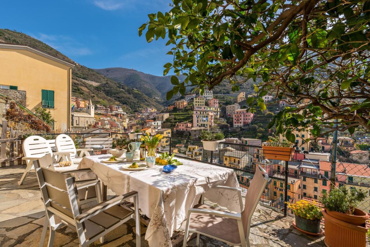 Villino Caterina House: Big Terrace Seaview Apartment Riomaggiore Exterior photo